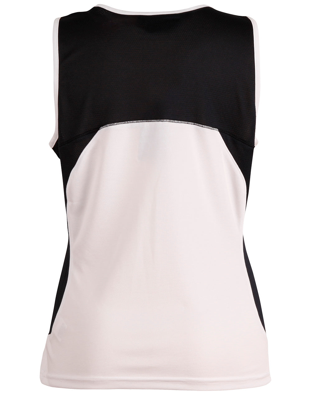 Sprint Singlet Ladies' - White/Navy - Back