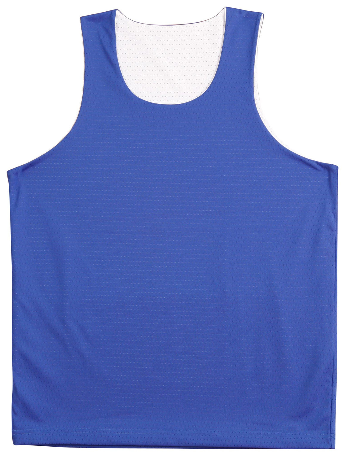Airpass Singlet Kids - Royal/White - Front
