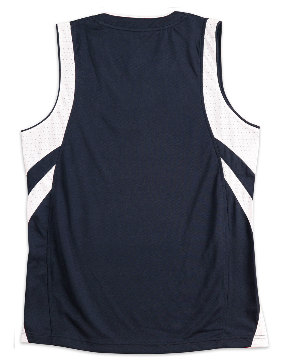 Slamdunk Singlet Adult - Navy/White - Back