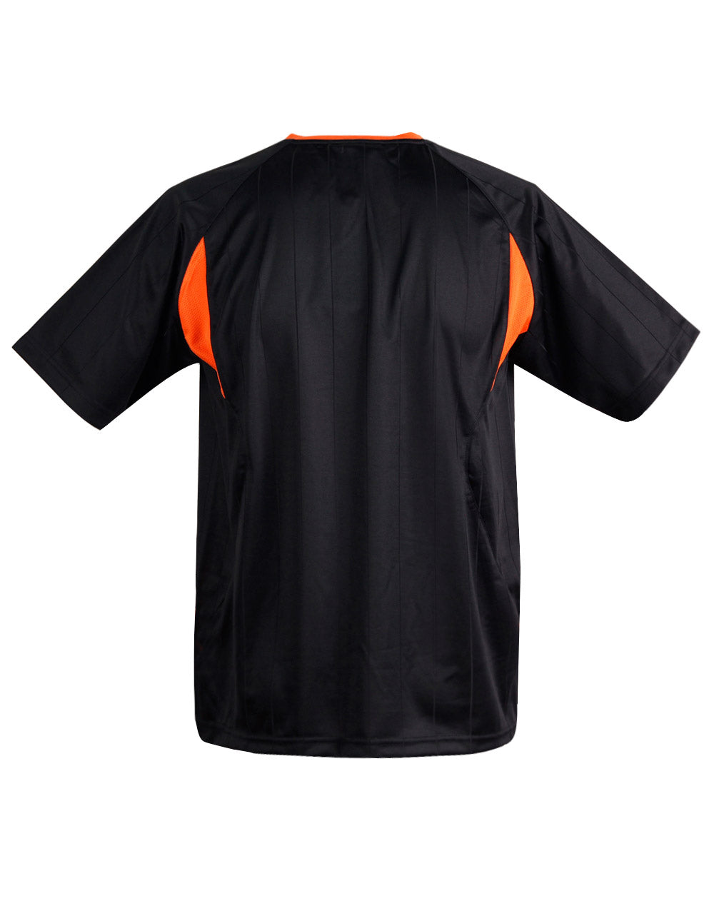 Shoot Soccer Tee Kids - Black/Orange - Back