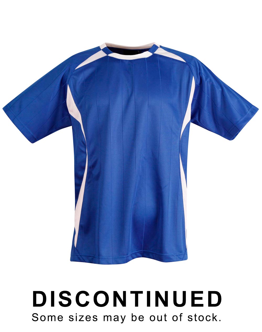 Shoot Soccer Tee Kids - Royal/White - Front