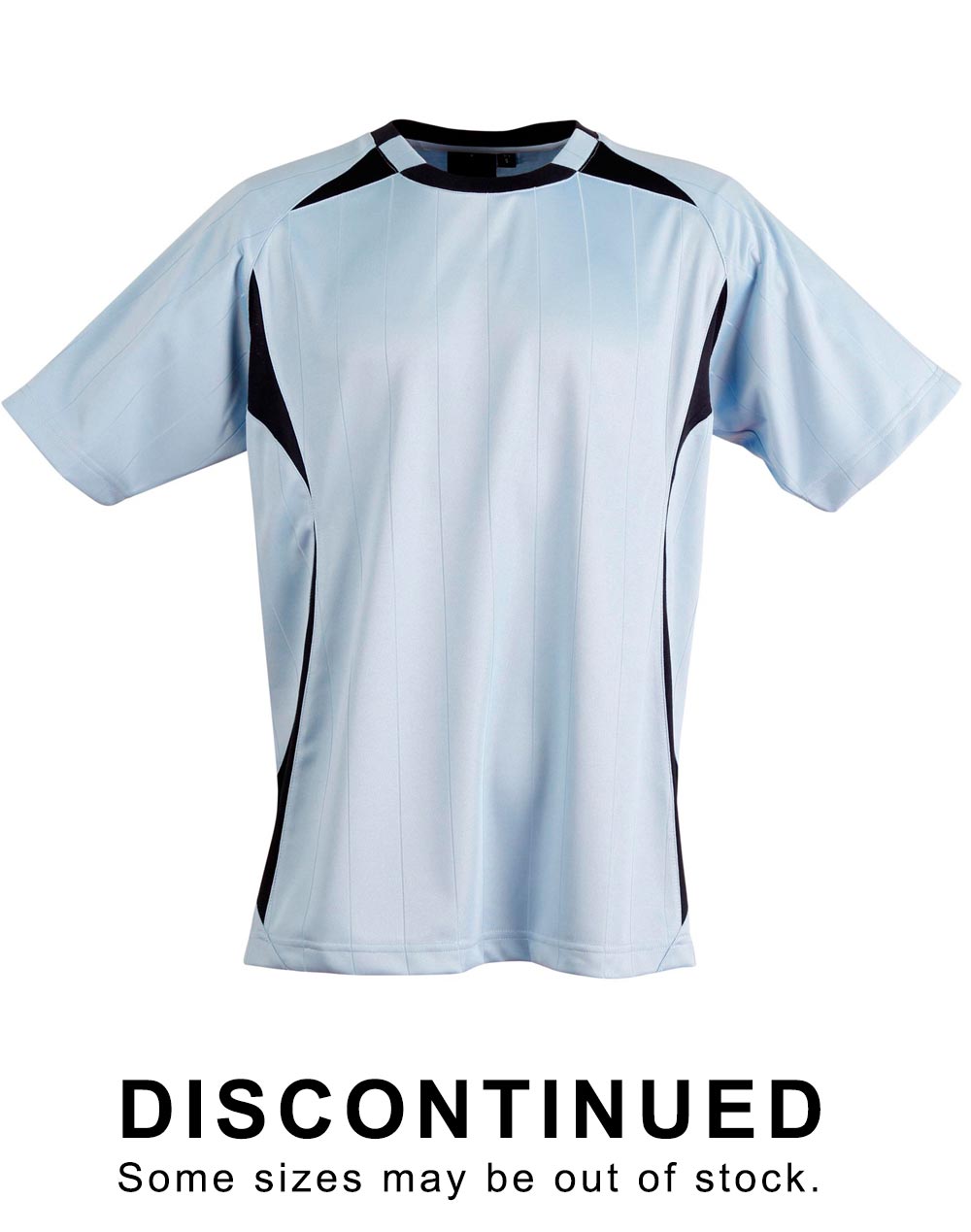 Shoot Soccer Tee Kids - Skyblue/Navy - Front