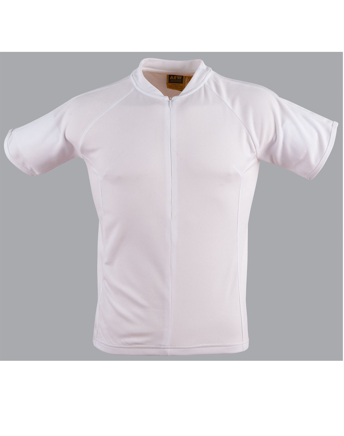 Cycling Top - White - Front