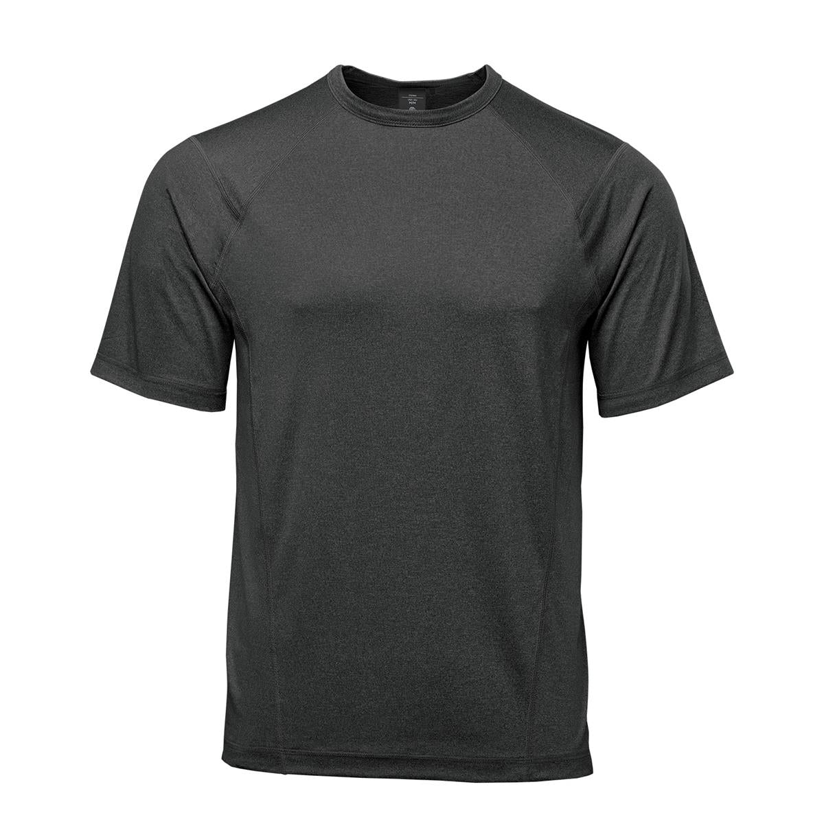 Men's Volante H2X-Dry Tee - Charcoal Heather - Front