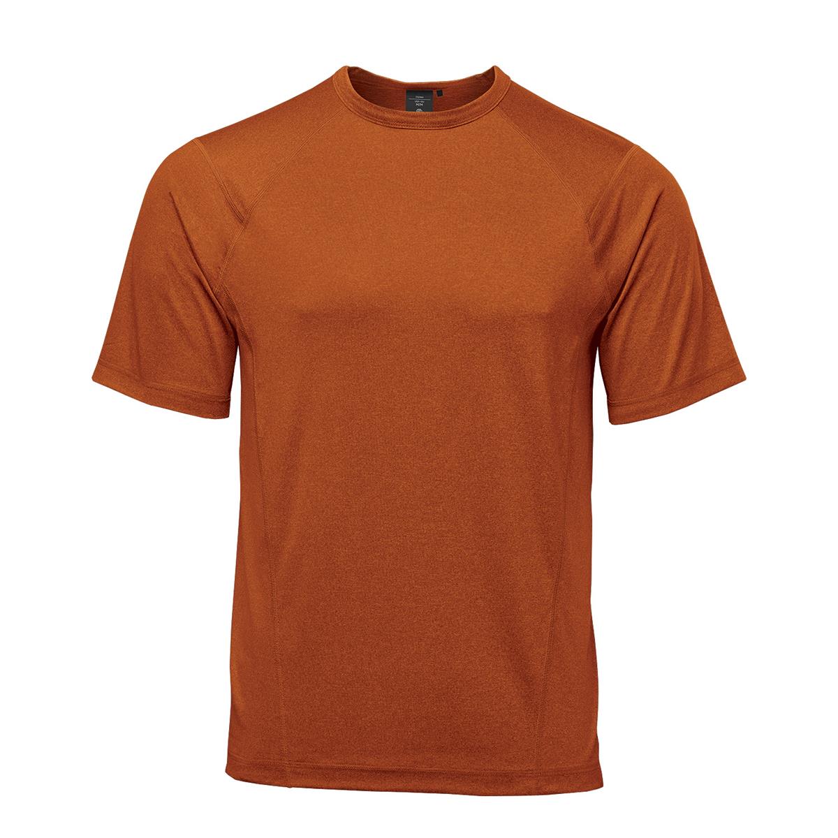 Men's Volante H2X-Dry Tee - Rust Heather - Front