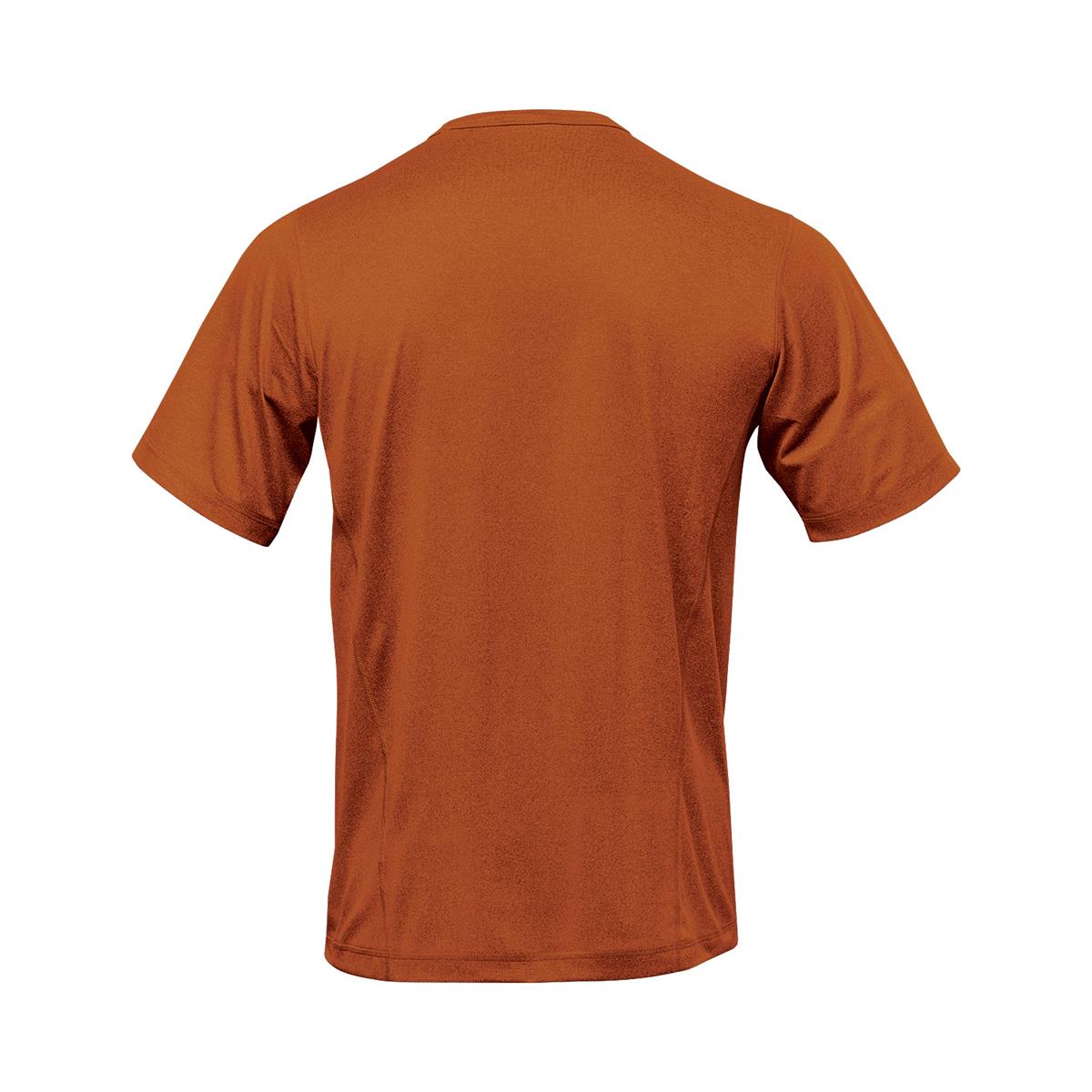 Men's Volante H2X-Dry Tee - Rust Heather - Back
