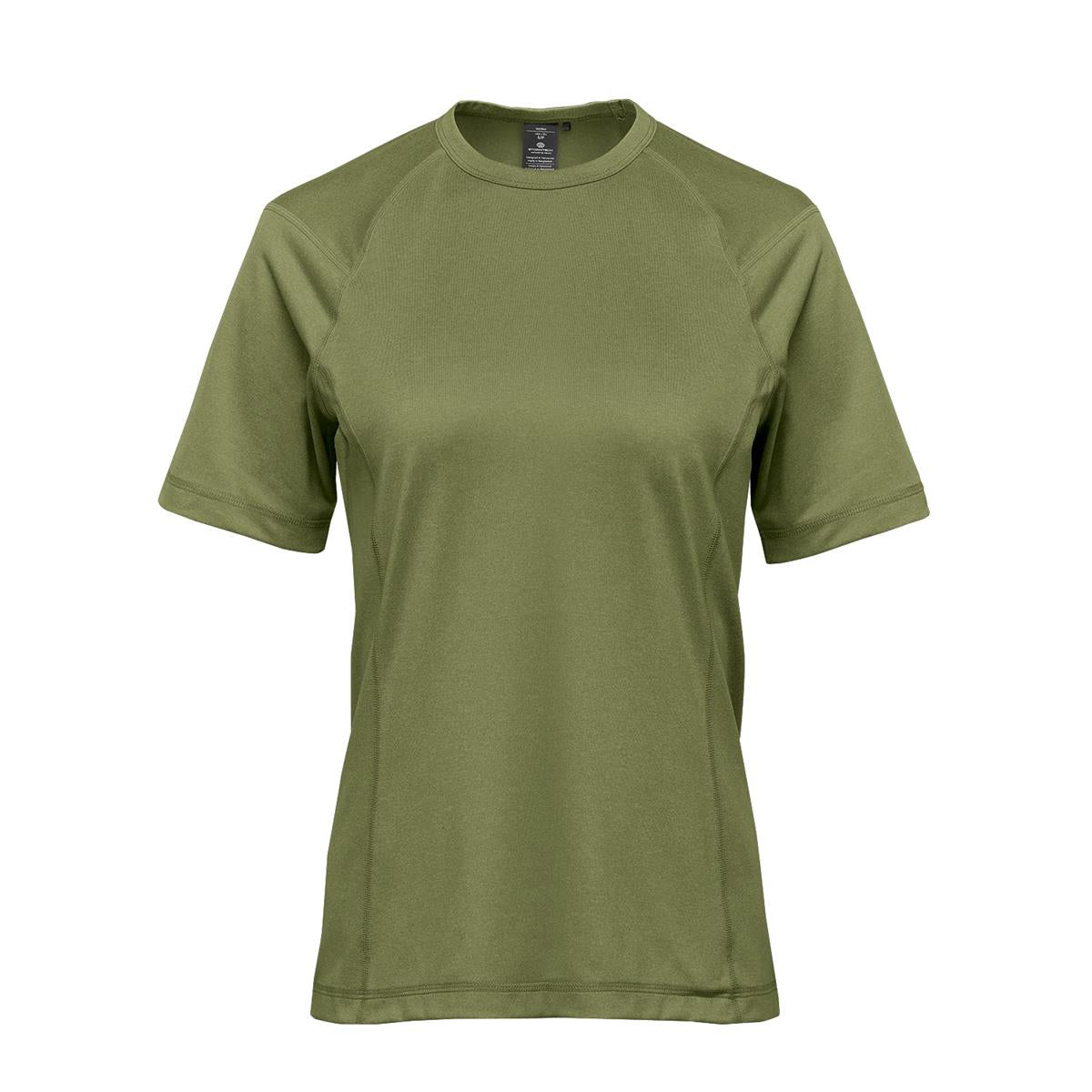 Women's Volante H2X-Dry Tee - Sage Green Heather - Front