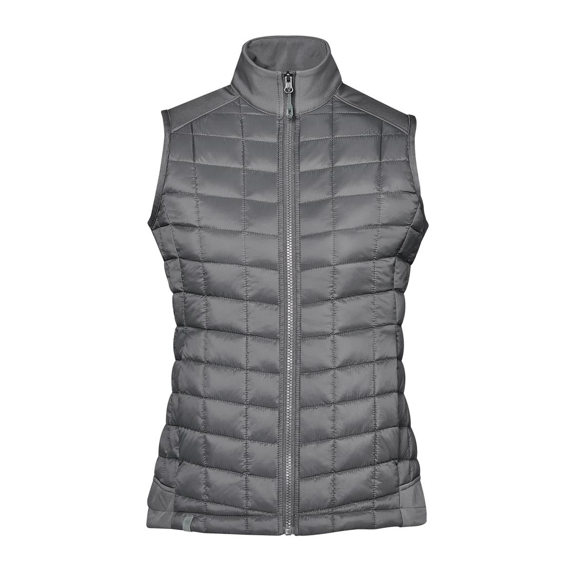 Women's Appalachian Thermal Softshell Vest - Granite - Front