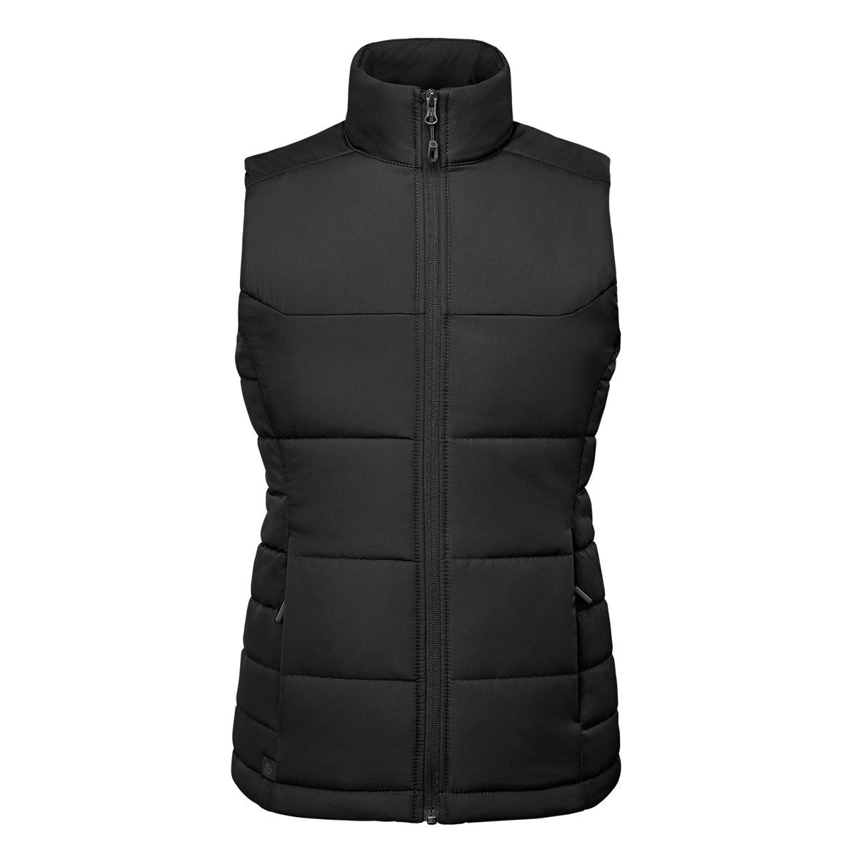 Women's Sierra Thermal Vest - Black - Front