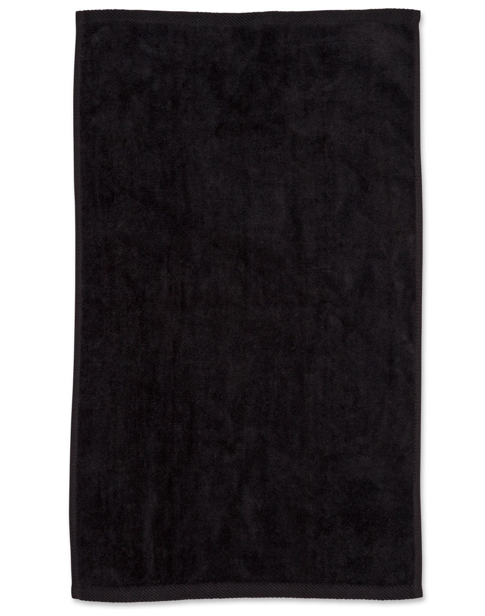 Golf Towel - Black - Front