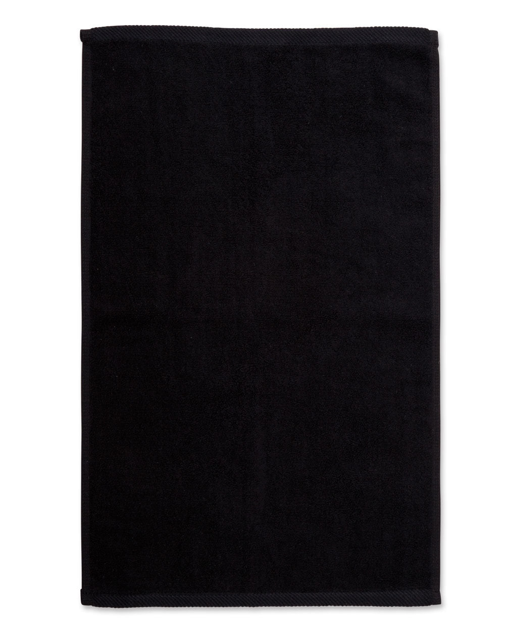 Hand Towel - Black - Front