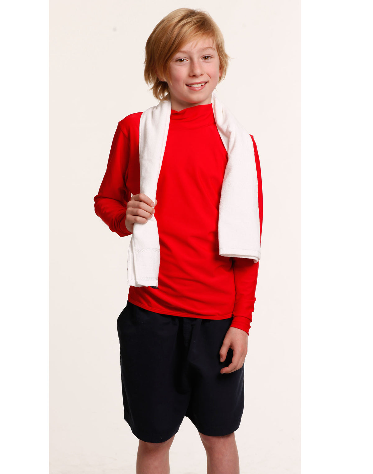 Fitness Towel - White - Front