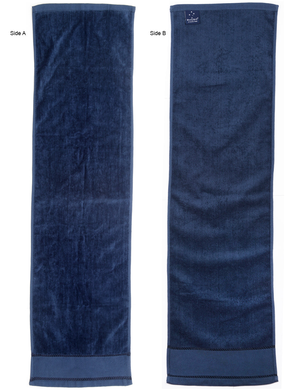 Fitness Towel - Navy - View