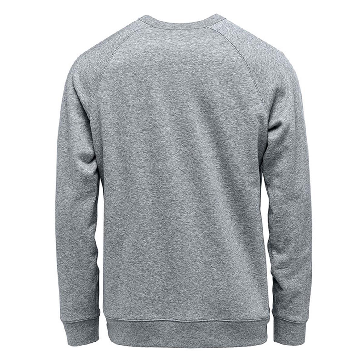 Men's Monashee Fleece Crew Neck Sweater - Granite Heather - Back