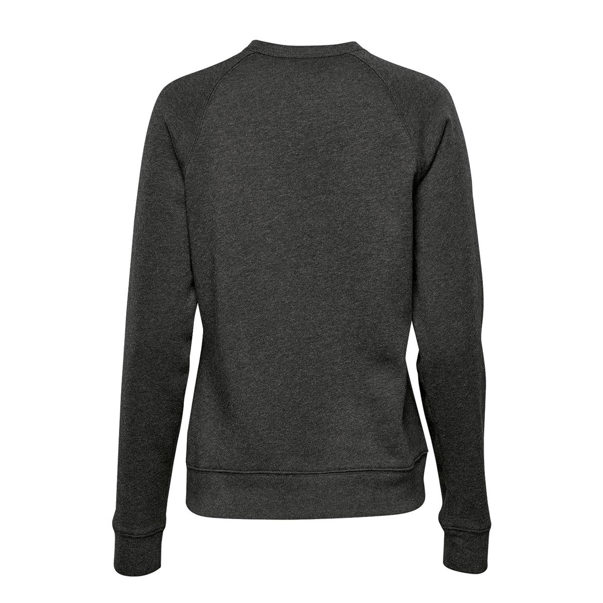 Women's Monashee Fleece Crew Neck - Charcoal Heather - Back
