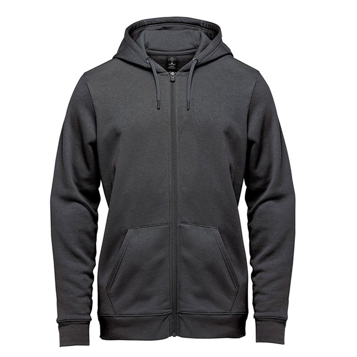 Men's Monashee Fleece Full Zip Hoody - Charcoal Heather - Front