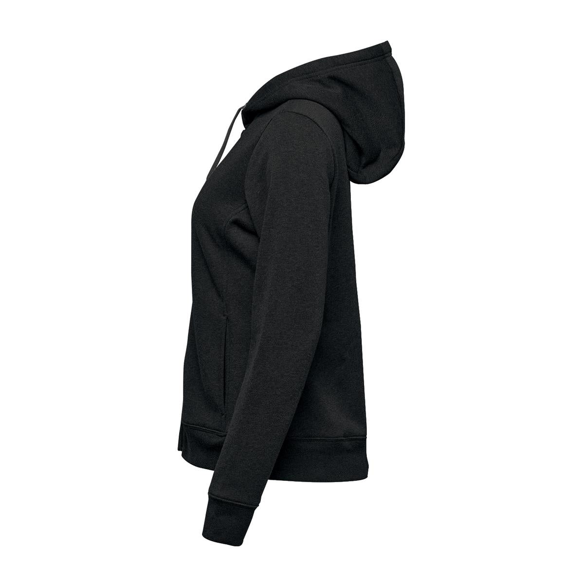 Women's Monashee Fleece Full Zip Hoody - Black - Back