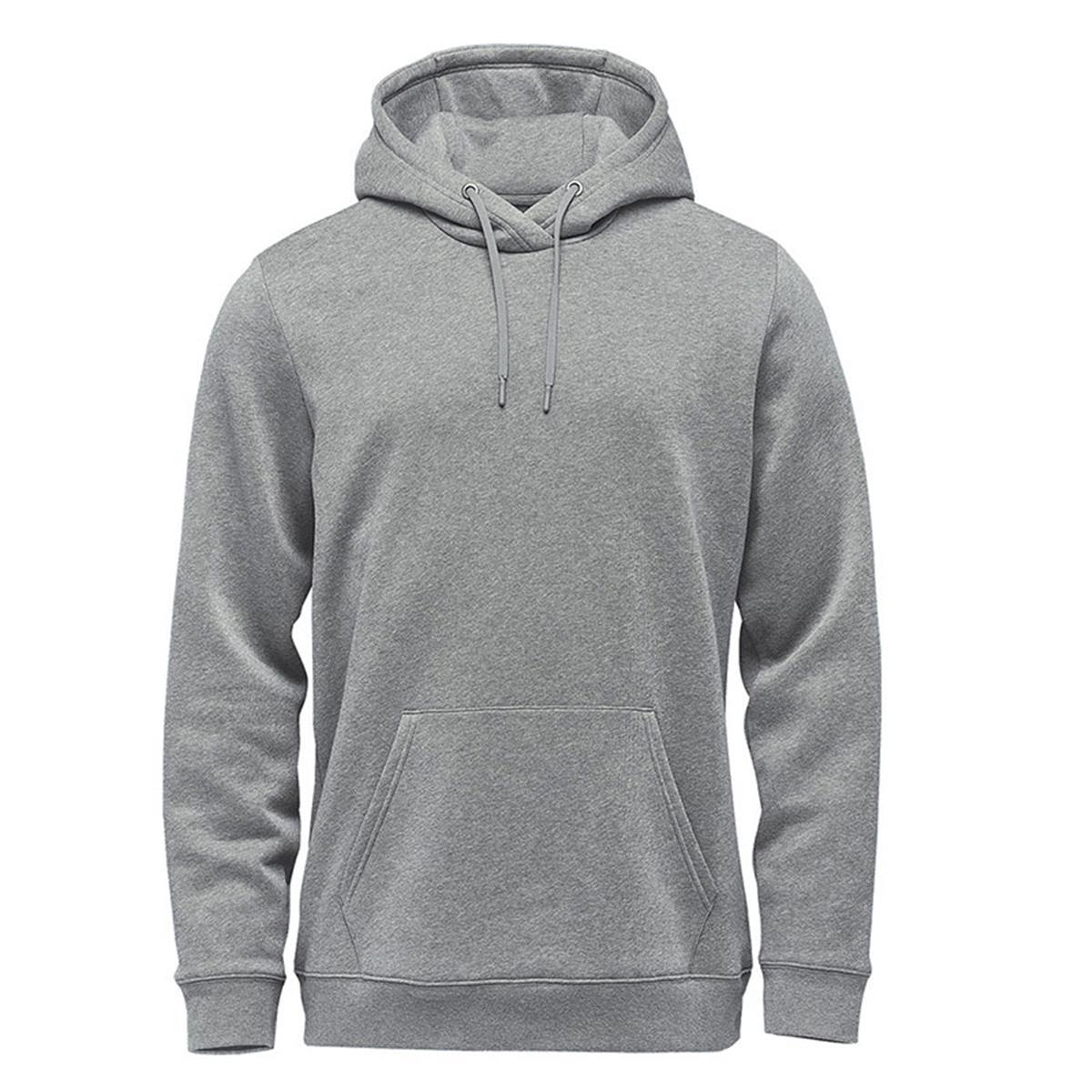 Men's Monashee Fleece Pullover Hoody - Granite Heather - Front