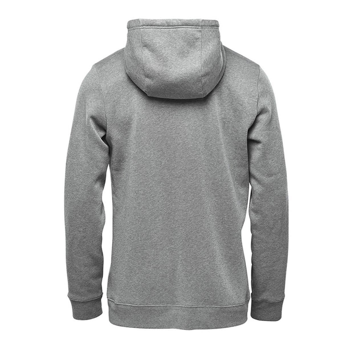 Men's Monashee Fleece Pullover Hoody - Granite Heather - Back