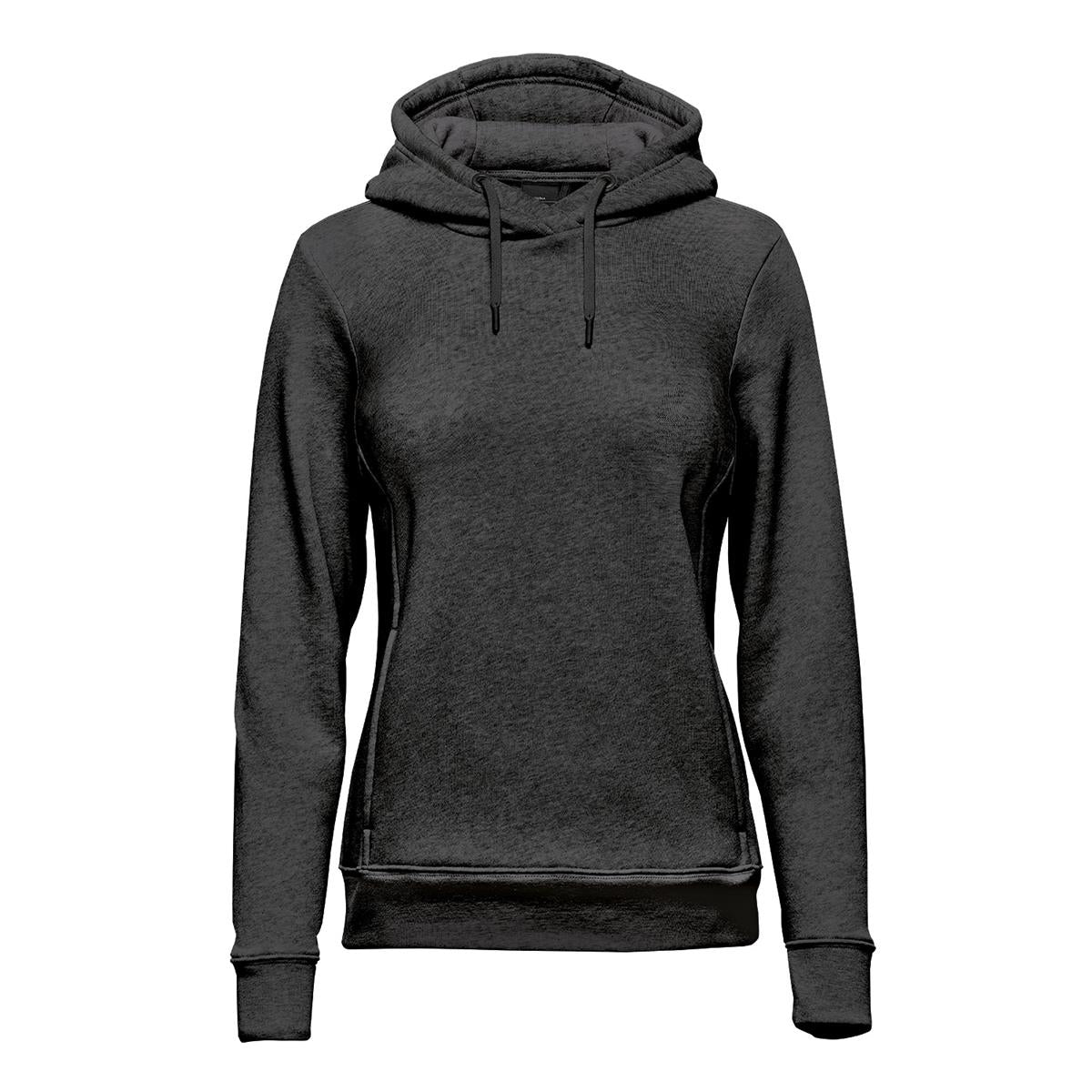 Women's Monashee Fleece Pullover Hoody - Charcoal Heather - Front