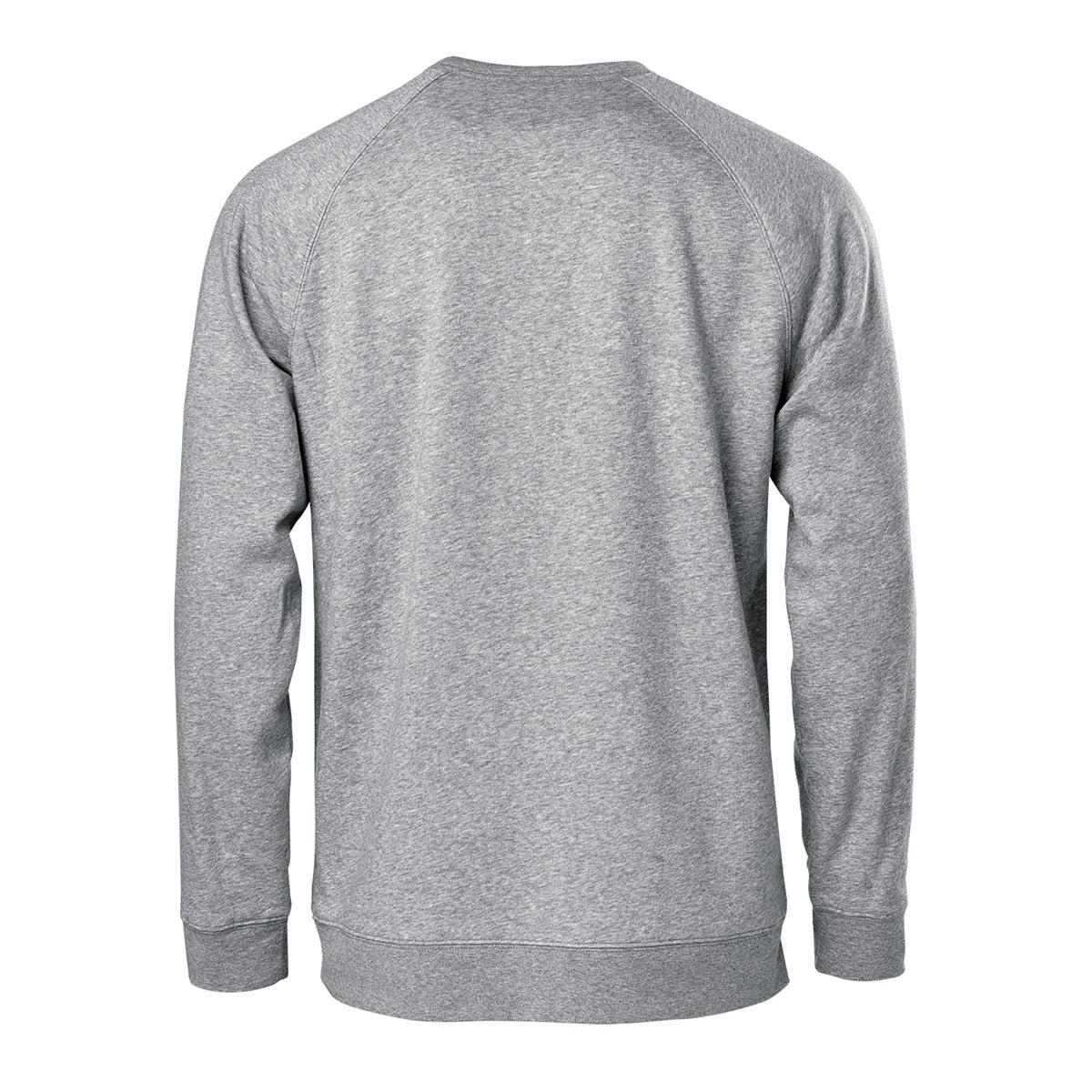 Men's Monashee Henley - Granite Heather - Back