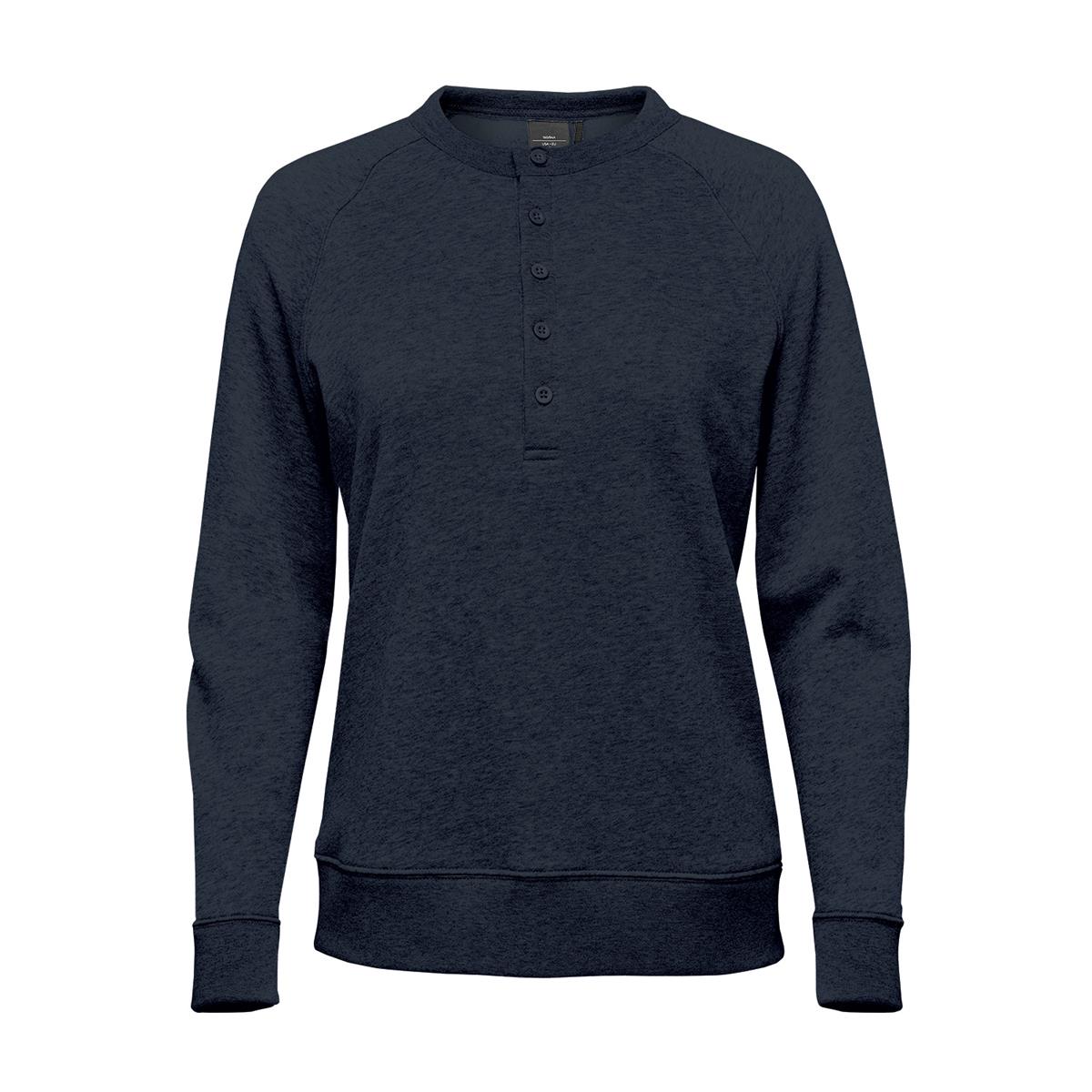 Women's Monashee Henley - Navy - Front