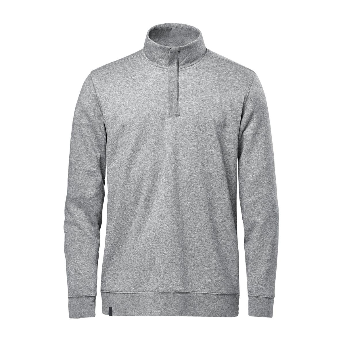 Men's Monashee 1/4 Zip Pullover - Granite Heather - Front