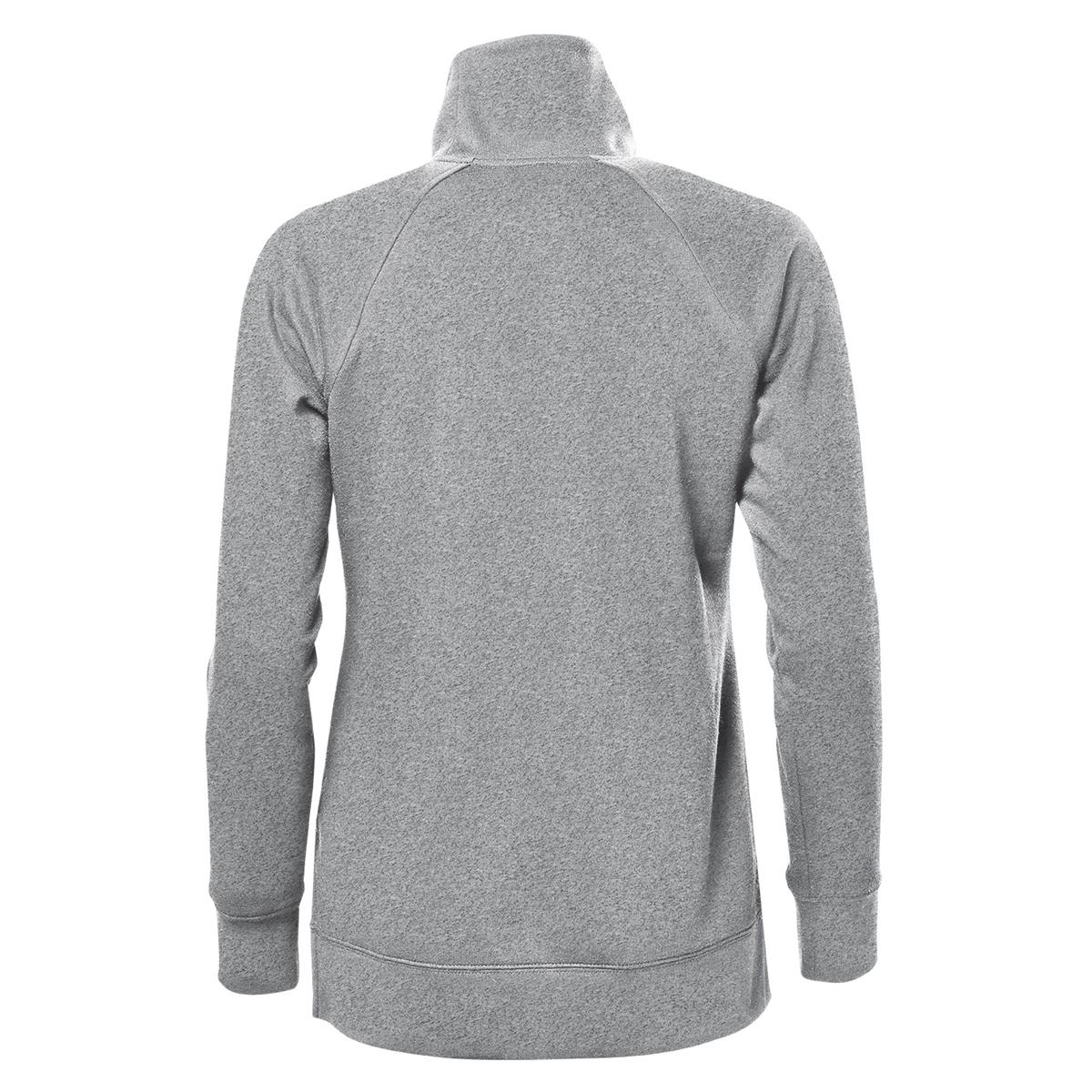 Women's Monashee Cowl Neck Pullover - Granite Heather - Back