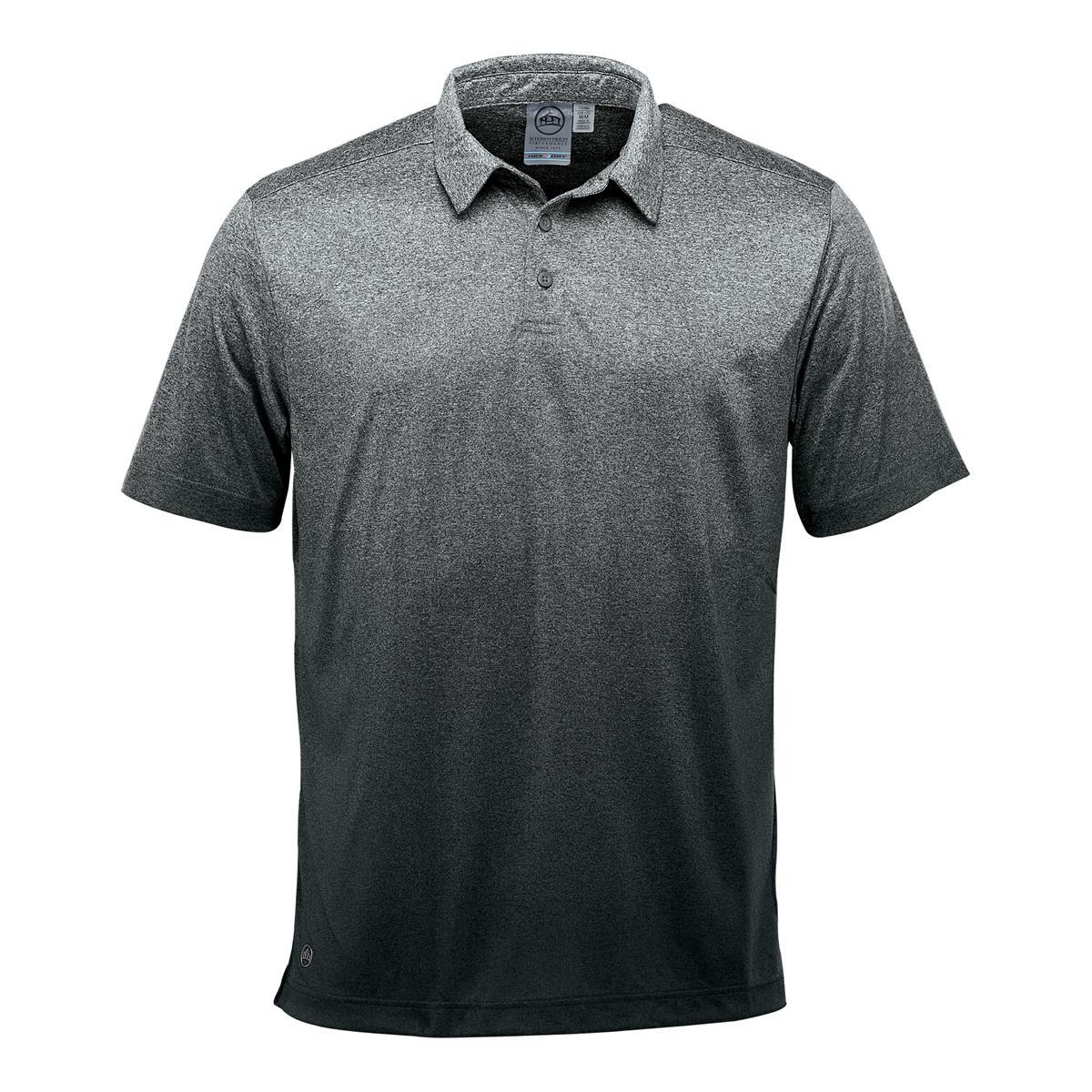 Men's Mirage Polo - Carbon Heather - Front