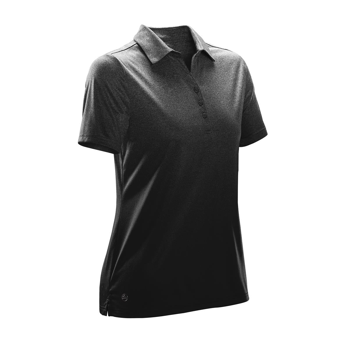 Women's Mirage Polo - Carbon Heather - Back