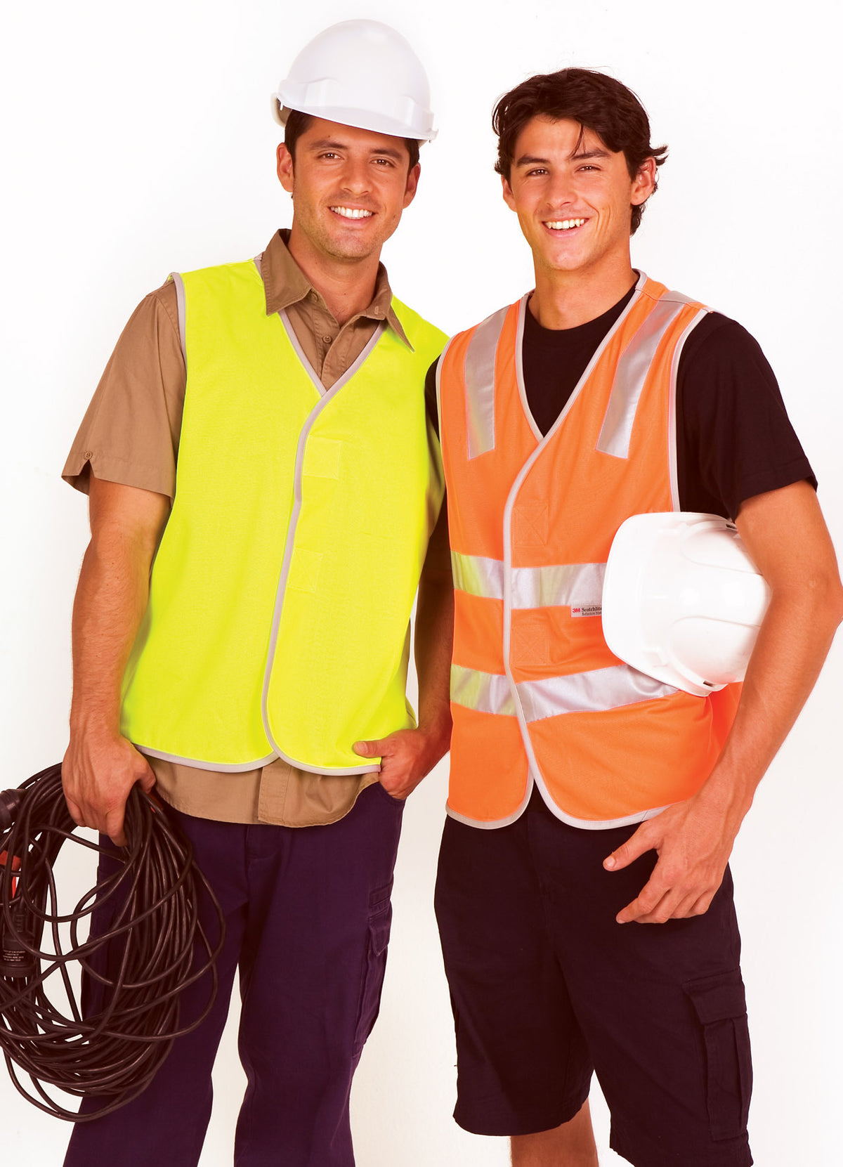100% Polyeter Vest without reflective tape - view