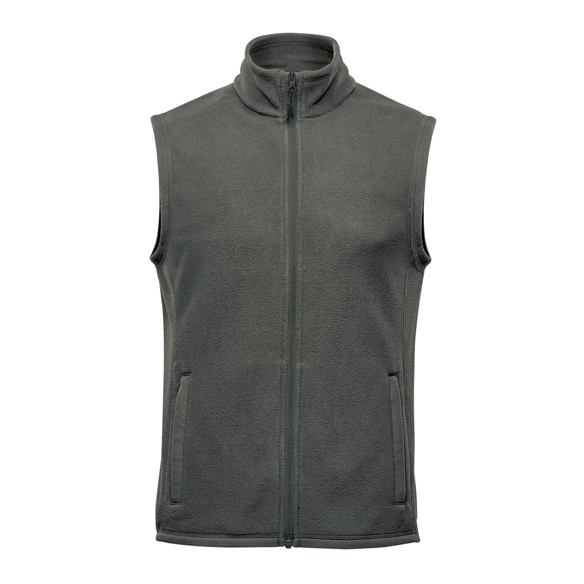Men's Montauk Fleece Vest - Granite - Front
