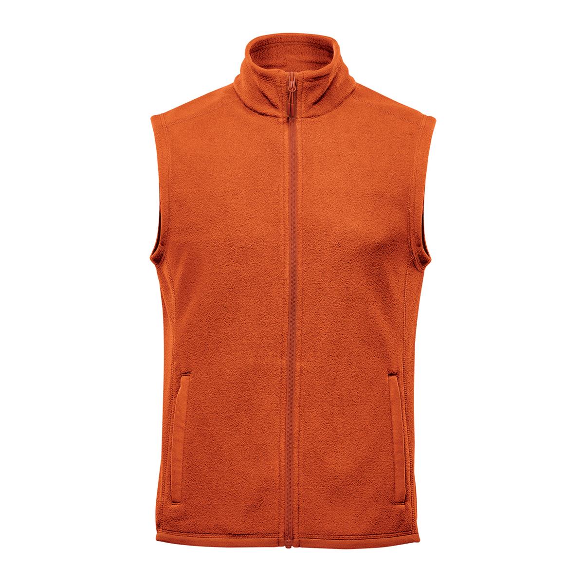 Men's Montauk Fleece Vest - Rust - Front
