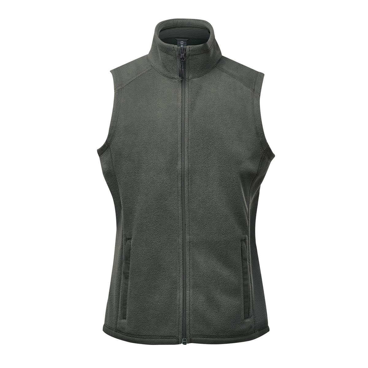 Women's Montauk Fleece Vest - Granite - Front