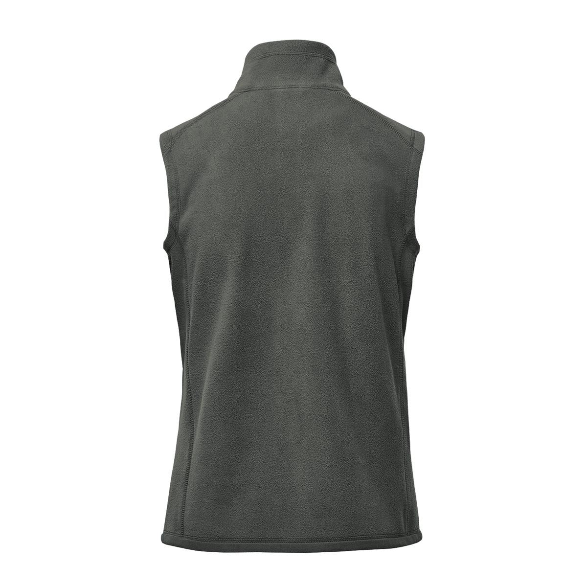 Women's Montauk Fleece Vest - Granite - Back