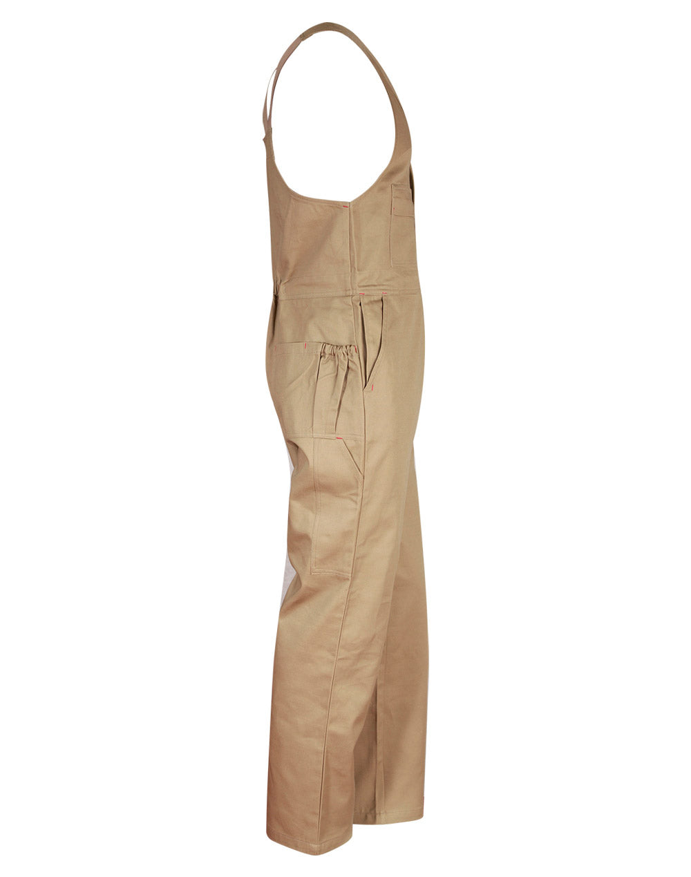 Men's Action Back Overall-Regular - Khaki - View