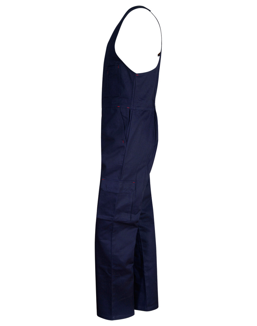 Men's Action Back Overall-Regular - Navy - View