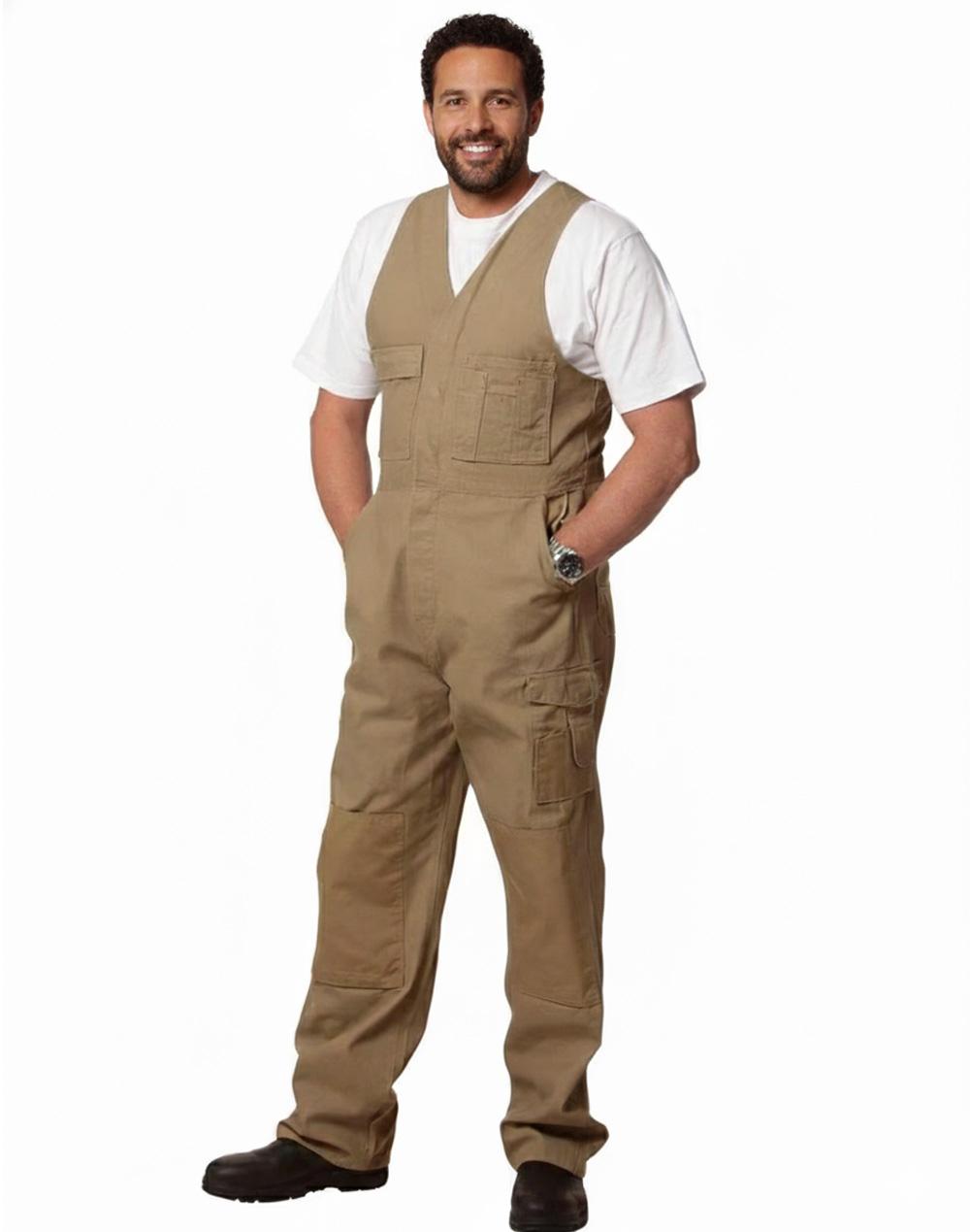 Men's Durable Action Back Overall