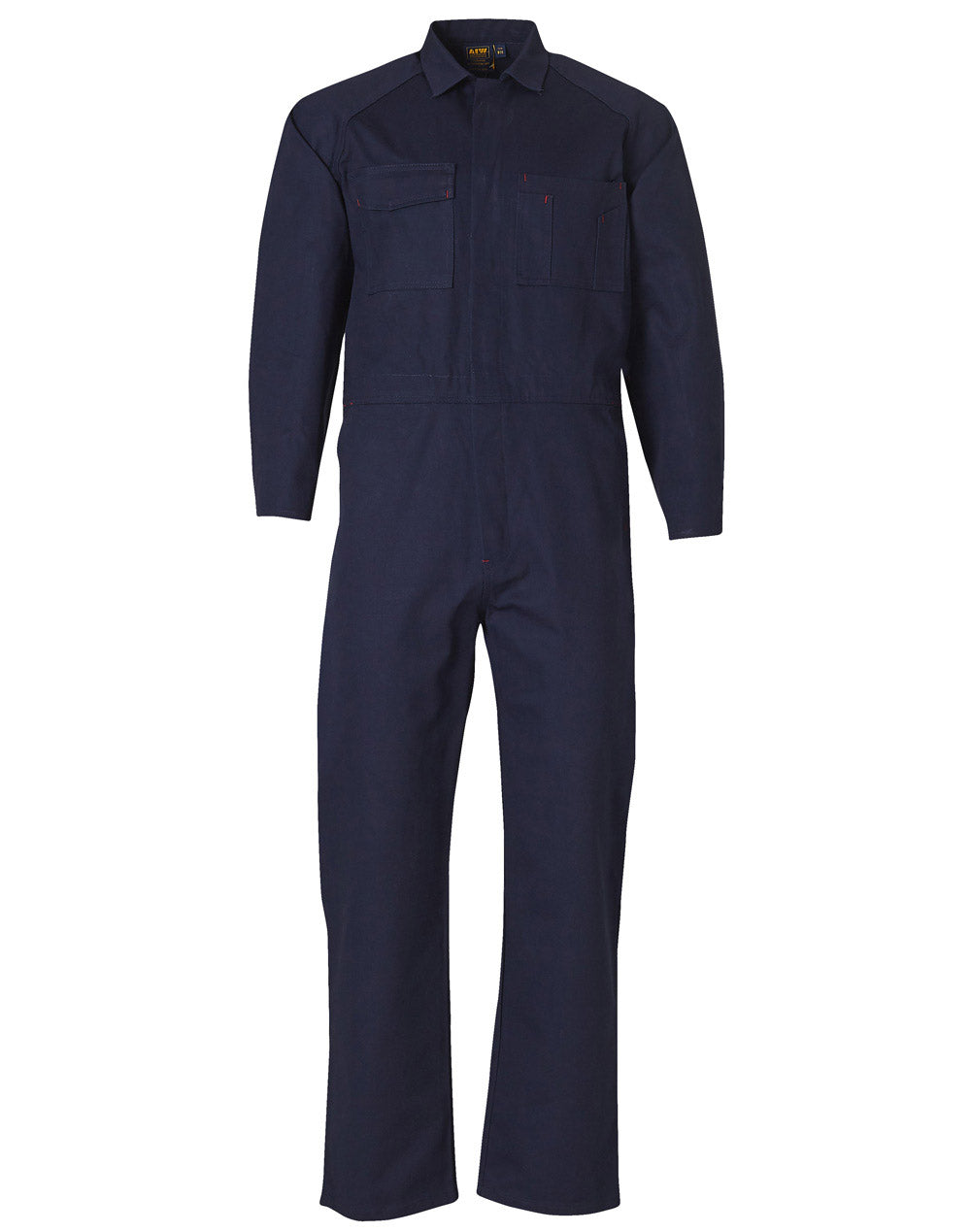 Men's Coverall Regular Size - Navy - Front