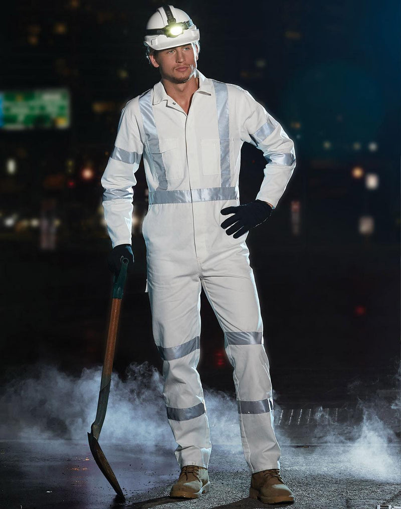 Mens biomotion nightwear coverall with x back tape configuration