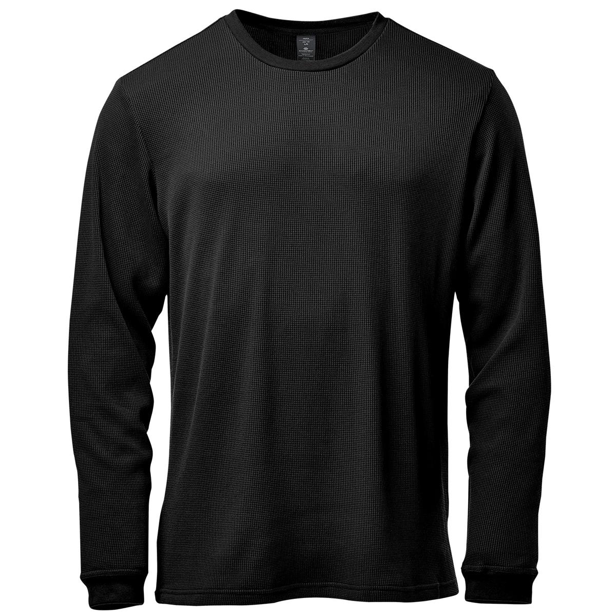 Men's Ashburn Crew Neck - Black - Front