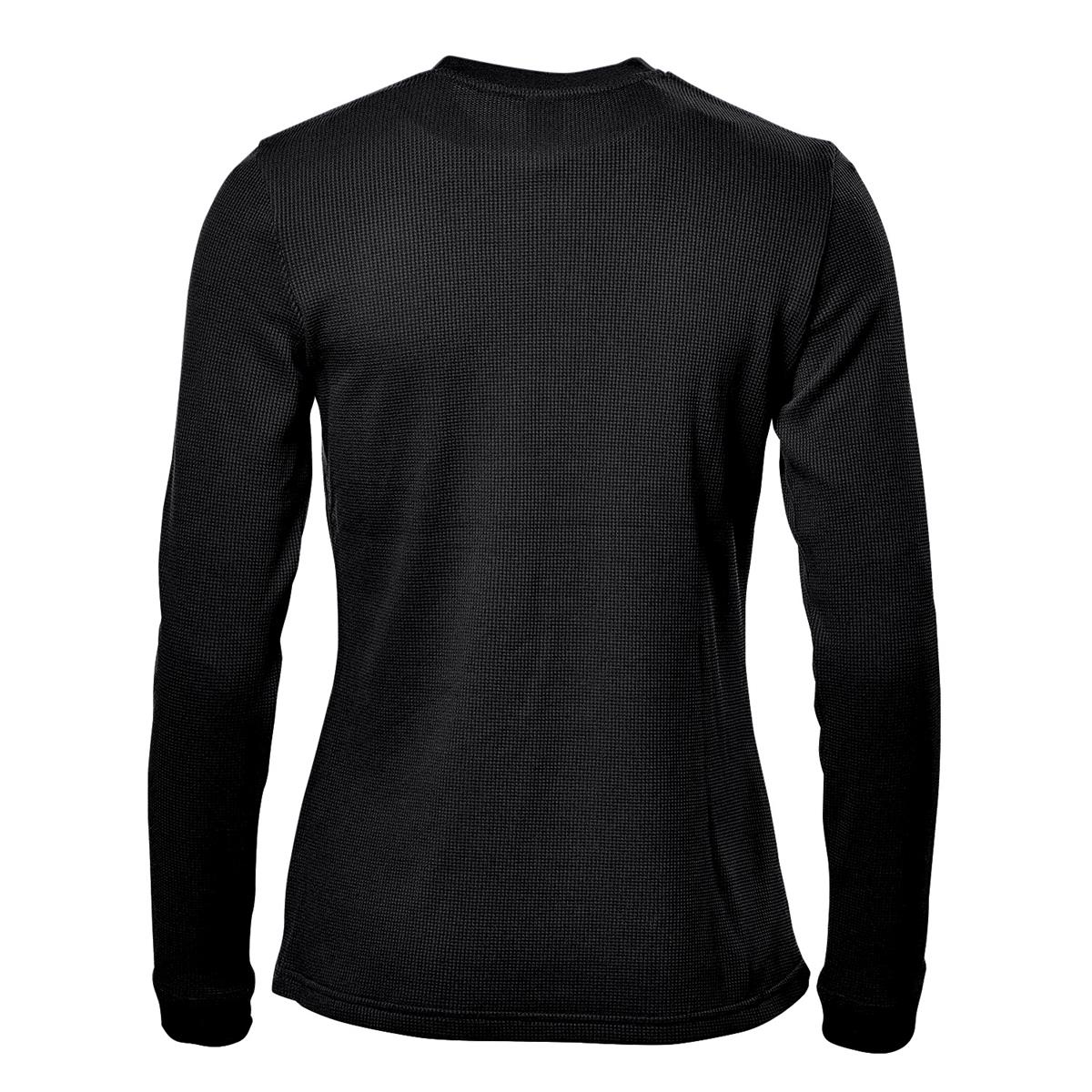 Women's Ashburn Henley - Black - Back