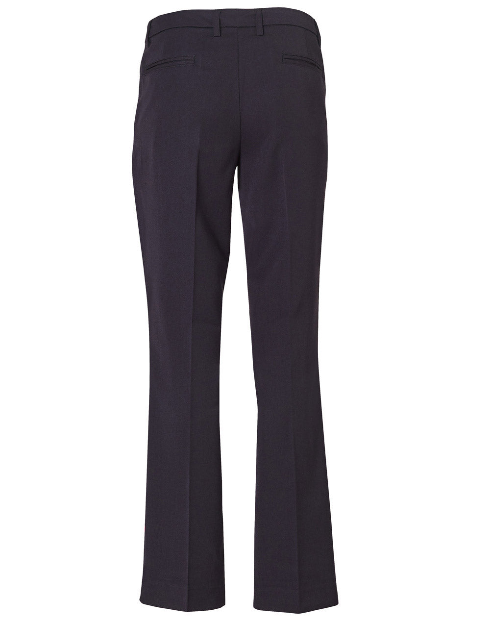 Ladies' Permanent Press Pants - Navy - Back
