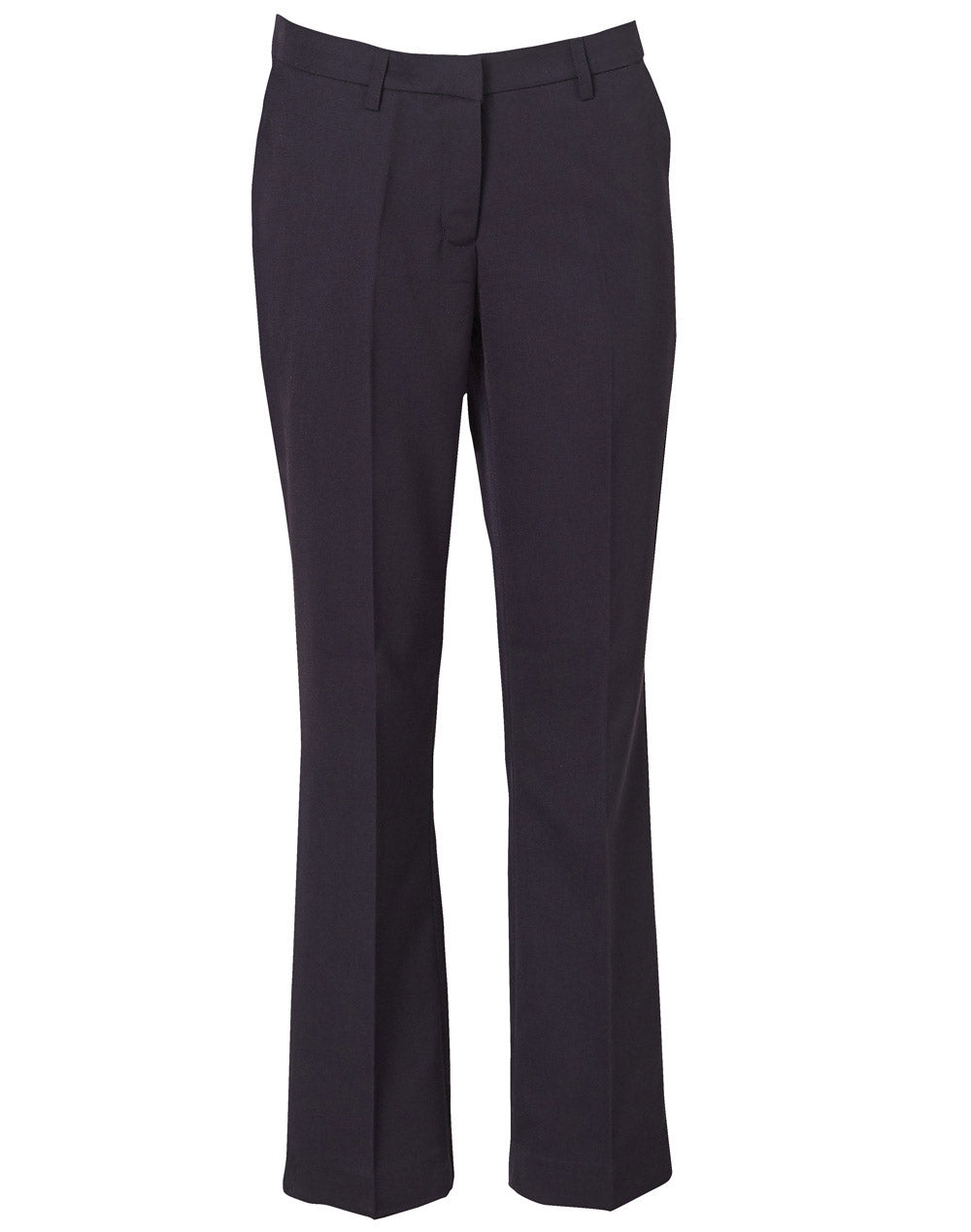 Ladies' Permanent Press Pants - Navy - Front