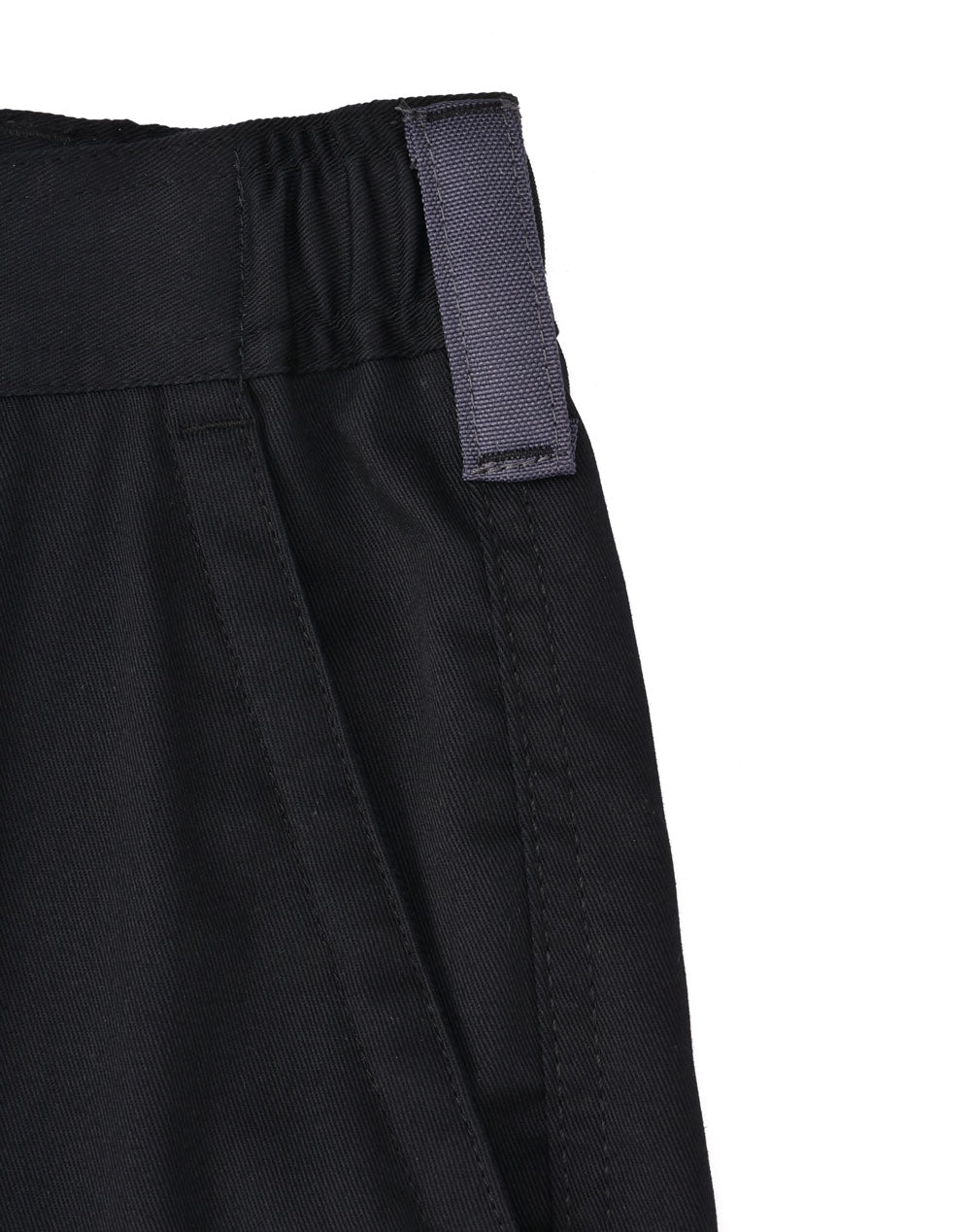 Unisex Utility Stretch Cargo Work Shorts - Black - View