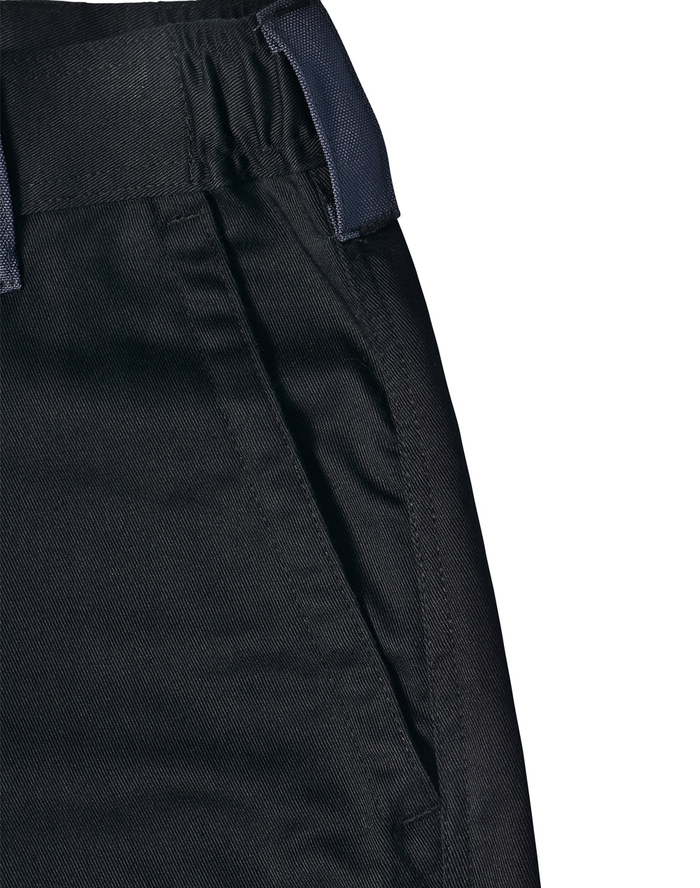Unisex Utility Stretch Cargo Work Pants - Black - View