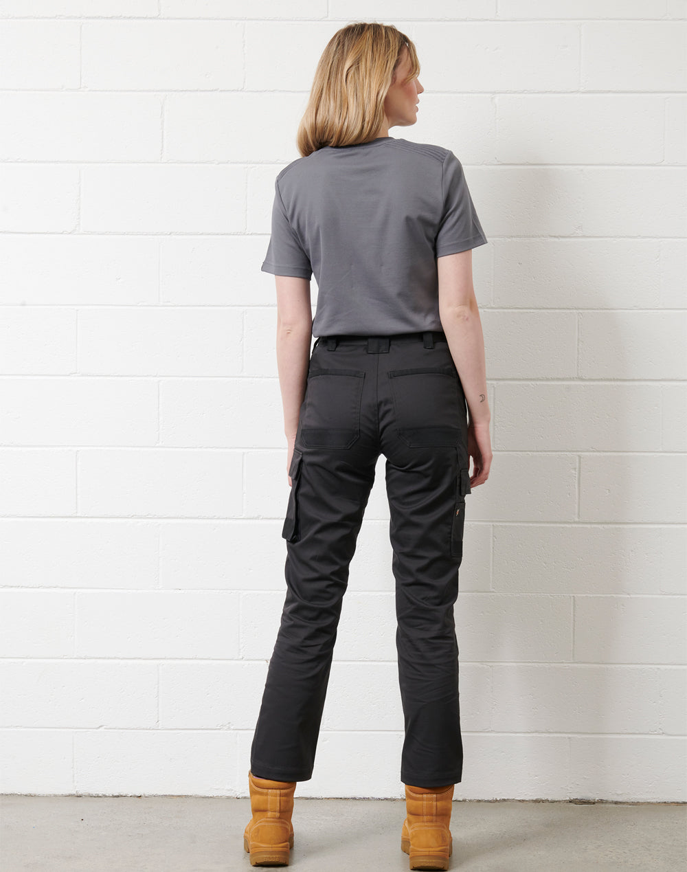 Unisex TrueDry® Tee - Steel Grey - Back