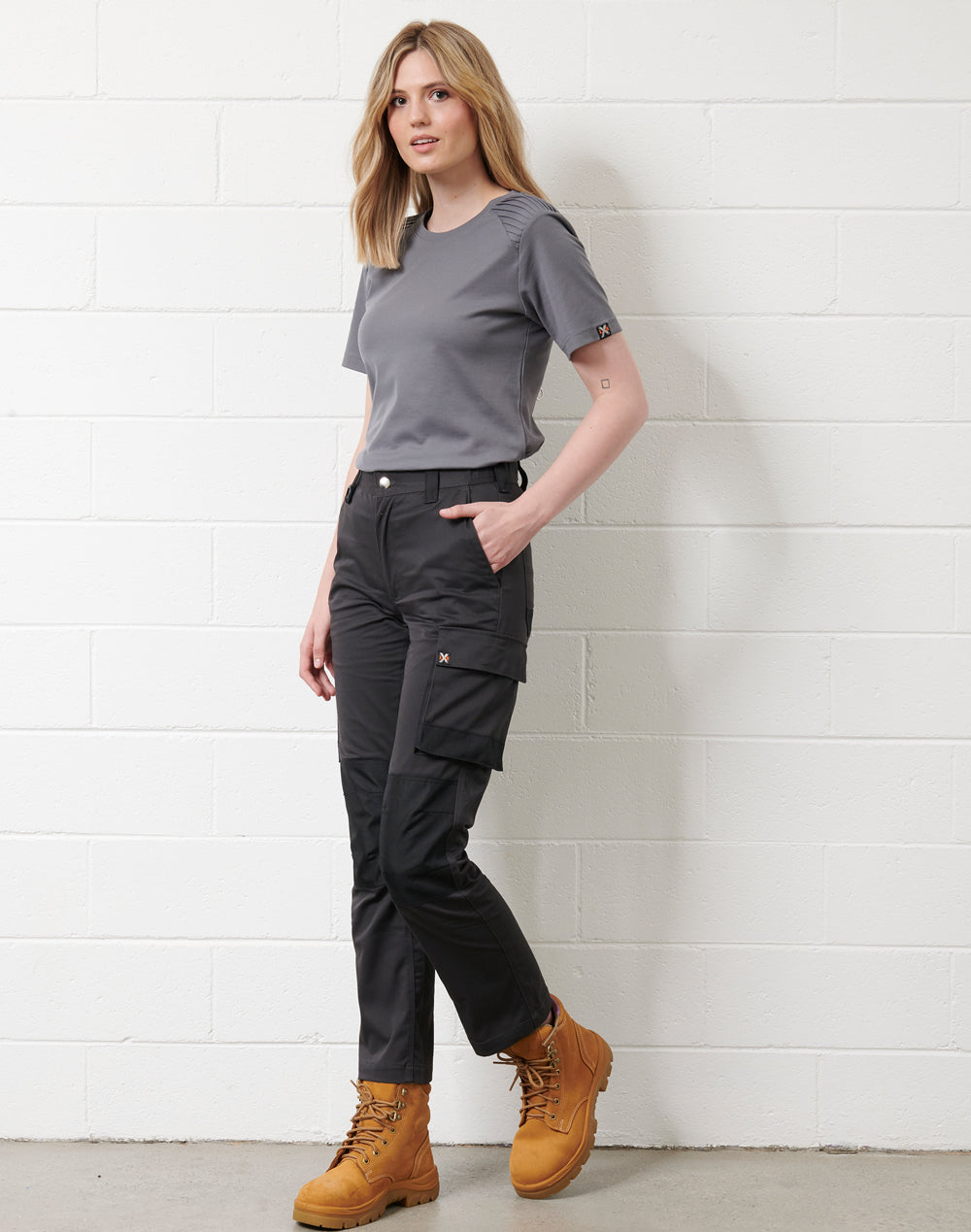 Unisex TrueDry® Tee - Steel Grey - View