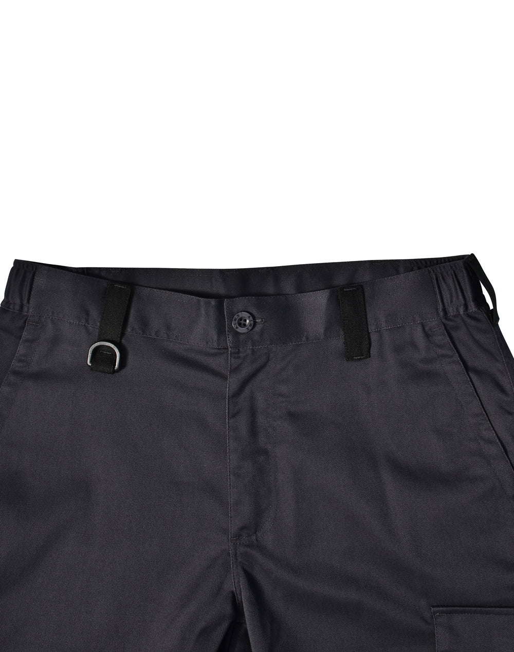 Unisex Utility Stretch Cargo Work Pants - Charcoal - View