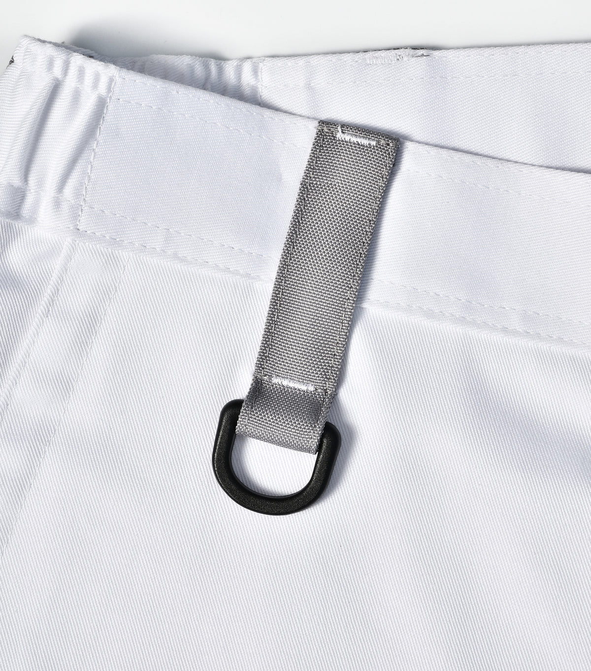 Unisex Utility Stretch Cargo Work Pants - White - View